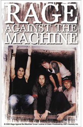 Rage Against The Machine - Aufkleber Framed