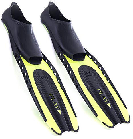 Salvas Schwimmflossen Play Schnorchel Taucher Lang Flosse Erwachsen&Jugend 31-45 44/45