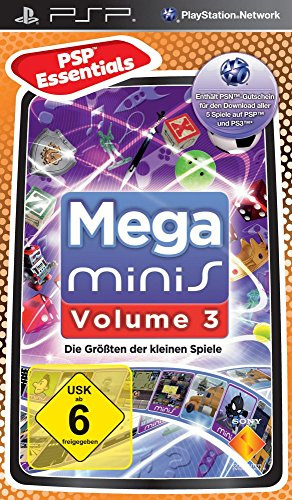 Mega Minis Vol. 3: Arcade Air Hockey and Bowling/Archibald's Adventures/Breakquest/Who's That Flying?/Ice Road Truckers - [Sony PSP]