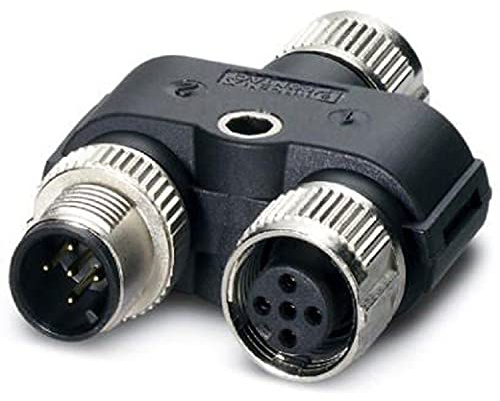 PHOENIX CONTACT SAC-5PY-F/M-F VP SH Y Verteiler, 5 Polig, Geschirmt, 46.280g, 5 Stück