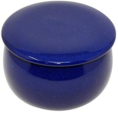 Mantequera de cerámica refrigerada por agua original francesa, 125 g, ecc vientre pequeño