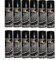 NEW 12 X 200 ML BLACK GLITTER EFFECT SPRAY PAINT 200ML CAN CRAFTS CREATIVE DECORATIVE ART PACK SET OF 12