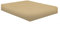 Spannbettlaken aus 100 % ägyptischer Baumwolle, Extratiefe 40 cm, beige, Doppelbett