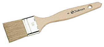 Pinceau, plat, mèché, bois, 30 mm - 30 mm - ARCANE INDUSTRIES