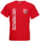 Ungarn Magyarorszag T-Shirt Name Nr Fanshirt Trikot EM-2021 Rot L