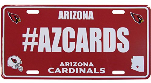 NFL Arizona Cardinals Hashtag Nummernschild