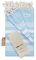 Captain&Mermaid® Premium Strandtuch aus 100% Baumwolle Oeko-TEX® | Badetuch | Handtuch | Yoga | Peshtemal | Sauna Tuch | Hamam Tuch | leicht, dünn & extra saugstark (Blau)