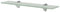 vidaXL Wand Regal Glasregal Glasboden Glasablage Badregal Mattiert 50x10 cm 8 mm