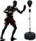 Ncient Punchingball mit Ständer Verstellbar Höhe 144-156cm Standbox-Trainer Punching Stand Standboxball