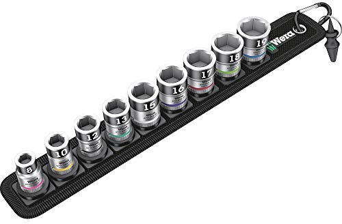 Wera Belt B 1 Zyklop holding function socket set, 3/8 drive, 9pc, 05003970001