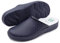 Ciabatte Sanitarie Anatomiche Uomo e Donna, Scarpe Pantofole Ortopediche Confortevoli con Tomaia in Vera Pelle Traforata, MADE IN ITALY, Blu (Uomo) 43