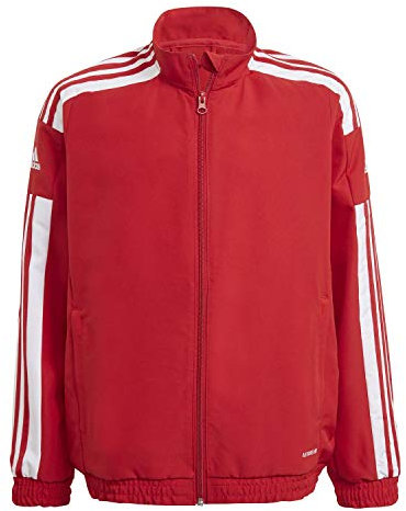 adidas Unisex Kinder Squadra 21 Presentation Jacket, Team Power Red / White, 11-12 Years