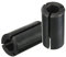 Pack of 2 Stainless Steel Router Collet Set 1/2'' To 1/4'' Dia Chuck Driver Adapter Converter for Woodworking Engraving Machine Tool