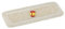 Okaei 1 funda de mopa para limpieza en seco y en húmedo, para todos los soportes y prensas comunes de fregona (40 cm, 1 pieza de vapor beige)