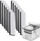 Pet Water Fountain Filters Compatible with WF020 Cat Fountain, Activated Carbon Filter for Water Fountain for Dogs and Cats Poweka (12 Pieces)