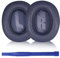 Aiivioll-Almohadillas de Repuesto, Almohadillas de Cuero proteínico, Compatibles con JBL Live 500BT Auriculares inalámbricos (Azul)