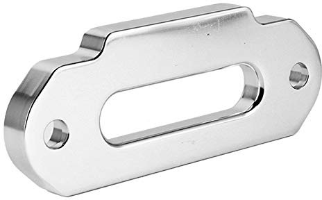 Hawse Fairlead 2500‑4000lbs Winch Synthetic Rope Switching Guide Aluminum 124mm Hole‑Pitch