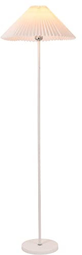 FAZRPIP Stehlampe Nordic Bedroom Study Moderne Stehlampe Einfacher Stofflampenschirm im japanischen Stil Stehlampe für Schlafzimmer Wohnzimmer Moderne einfache vertikale Stehlampe hohe Lampe