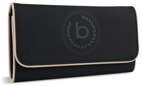 bugatti Lido Ladies Long Wallet Black