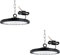 2packs-Jefedana 200W UFO Faretto LED Bianco Freddo 6500K LED UFO 20000LM Lampada Interni Industriale IP65 Impermeabile Proiettore Faretto LED per Industriale Officine