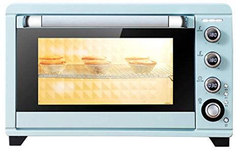 45L Mini four informatisé Température réglable 30-230 ℃ et 120 Minutes Minuterie Circulation d'air chaud multifonctionnel/Fermentation à basse température