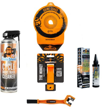 Tru-Tension | Tyre Monkey Und Grime Guard Set | Reifenheber | Fahrradwerkzeuge & Zubehör