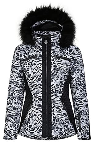 Regatta - Julien Macdonald Mastery Skijacke für Damen (32 DE) (Weiß/Schwarz)