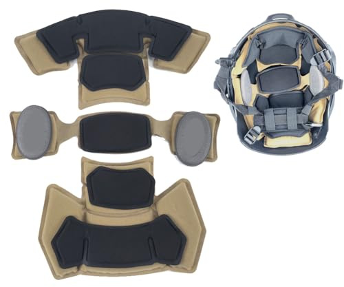 HANSTRONG GEAR Taktischer Airsoft Outdoor Combat Helm Interne Memory Foam Kissen Polster Polster Schutzmatte