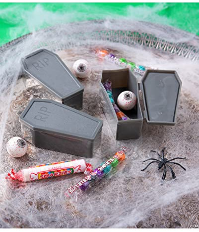horror-shop Mini Sarg als Halloween Gimmick