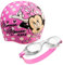 Disney Occhialini da Nuoto per Bambini - Set Occhialini da Piscina Anti-Appannamento e Cuffia Nuoto (Rosa Minnie, 3-6 Anni)