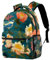 WOSHJIUK Reiserucksack,Arbeitsrucksack,Rucksack,chinesischer Pfingstrosen Gänseblümchenkranich,Rucksack