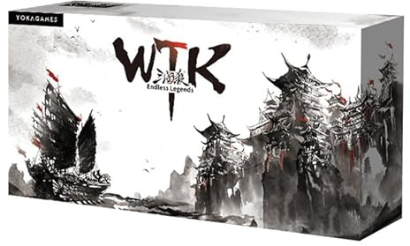 YOKA GAMES - Wor Of The Three Kingdoms - Endless Legends - Historische Strategie Brettspiel - 2-8 Spieler - Ab 96 Jahren - Standard Edition Expansion Pack