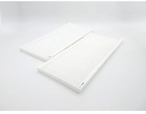 TOP FILTRE - 2 filtres M5 compatibles VMC double flux ATLANTIC DUOLIX ECO-DUOLIX PRIMO - 400x190x22mm (F7 - filtration très fine)