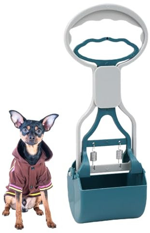 Weppduk Pelle à de Chien - Pelle à Incassable | Scooper pour avec Ressort | Pelle à avec poignée chargée pour, Sale et gravier