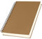Yarotm Block Notes A4 - Quaderno a Quadretti 21x28.5cm - 240 Pagine Taccuino Appunti A4-100GSM Quaderni a Quadretti 5mm - Travel Diario di Viaggio - Kraft Notebook A4 Copertina Rigida