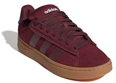 adidas Men's Grand Court Alpha Shoes, Shadow Red/Aurora Ruby/Gum, 11 UK