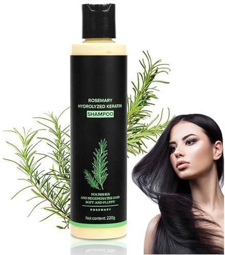 Rosmarin Hydrolyzed Keratin Shampoo, Rosmarinblatt-Öl Shampoo, Haarreinigungs-Conditioner, All Soft Shampoo, Rosmarin Shampoo und Conditioner (1pcs)