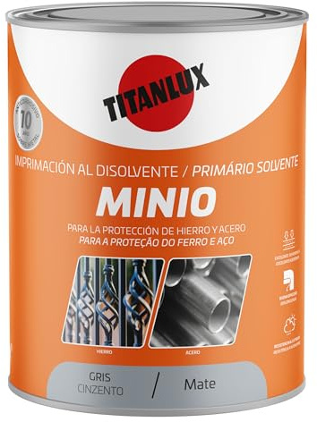 Titanlux Minio Sintético Gris 4L