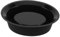 CALLARON Bol Boursouflé à Vaisselle De Voyage Accessoires De Rasage Plat De Crème à Raser Tasse De Blaireau Pot De à Raser Bol à Barbe Plats De Rasage Noir Gel De Silice