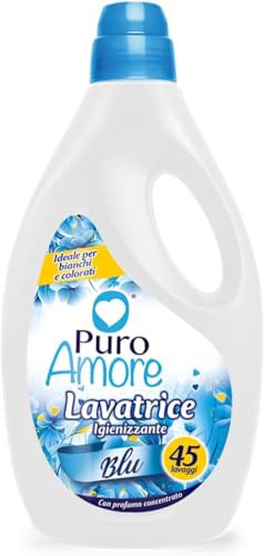 3 X Detersivo Lavatrice Blu Igiene Puro amore