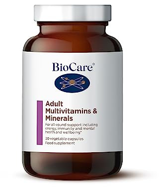 BioCare - Adult Multivitamins & Minerals - with Vitamins, Folate, Zinc, and More - 30 Capsules