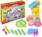 Premium Hochwertige Eiscrememaschine für Kinder XXXL (26 Teile) 5 Farben Knete - Eismaschine Ice Cream Knete Bastelspiel