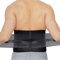 NEOtech Care Rückenbandage aus Neopren - Doppelten Bändern für Kompression (Schwarz, M)