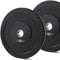 KK Rubber Weight Plate Set - 2 Inch Bumper Weight Plates – Durable Barbell Weights Set - Dumbbell Plates For Training & Weightlifting – Weight Disc Pair Olympic Weight Plates For Home Gym – 2 X 5kg