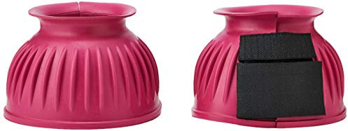 Rhinegold 0 Over-Reach Boots-Extra Large-Raspberry Hufglocken, Himbeere, XL
