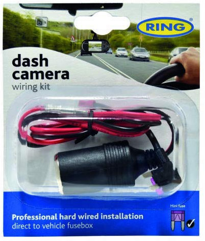 Ring Car Dash Camera Dashboard Cam Electrical Hard Wiring Kit 12-24V 5A