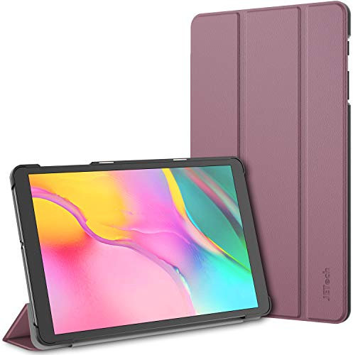 JETech Custodia per Samsung Galaxy Tab A 10,1 2019 (SM-T510/T515), Supporto Sottile con Retro Rigido Cover (Viola)