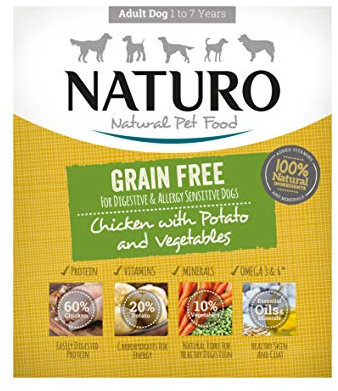 Chicken & Potato with Vegetables Wet Food for Adult Dogs Trays 400g x 7