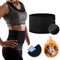Hually Ceinture de Sudation, Ceinture Abdominale Néoprène,Ceinture Amincissante,Soutien du Dos,Fitness Sauna Perte de Poids,Ajustable Ceinture de Minceur Homme et Femme(avec Poche pour téléphone)