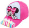 Disney Minnie Mouse Girls Baseball Cap Pink